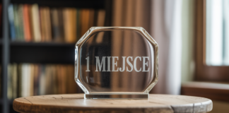 statuetki szklane z grawerem